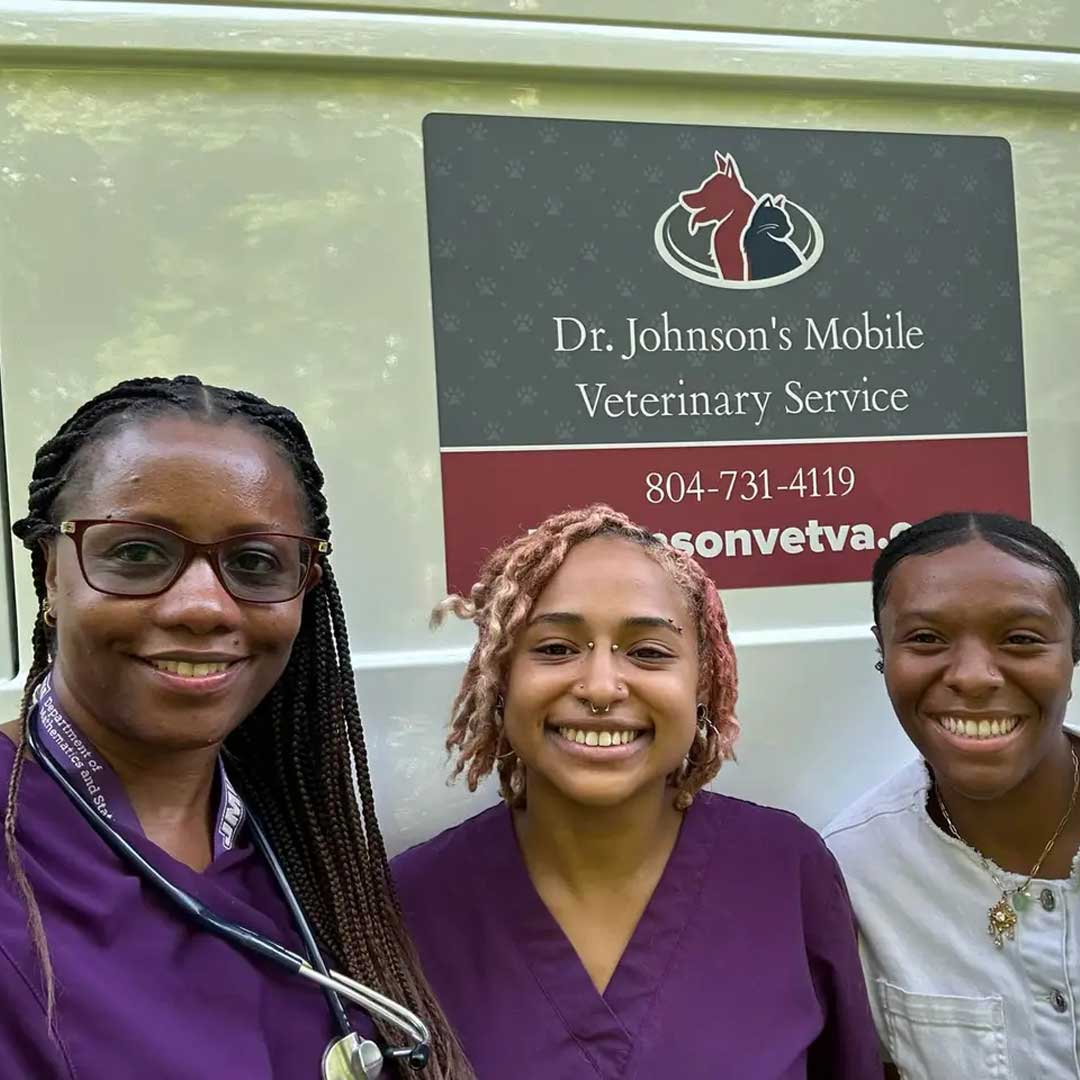 Our-team Our team Infront of our service van